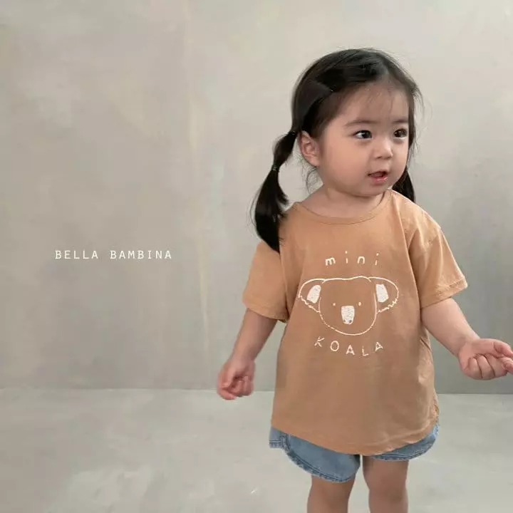 Bella Bambina - Korean Children Fashion - #designkidswear - Bebe Coral Tee - 2