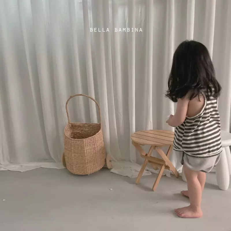 Bella Bambina - Korean Children Fashion - #designkidswear - Towel Piping Shorts
