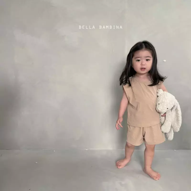 Bella Bambina - Korean Children Fashion - #discoveringself - Ppuing Top Bottom Set - 11