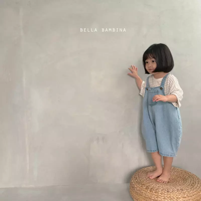 Bella Bambina - Korean Children Fashion - #discoveringself - Ann Denim Dungarees