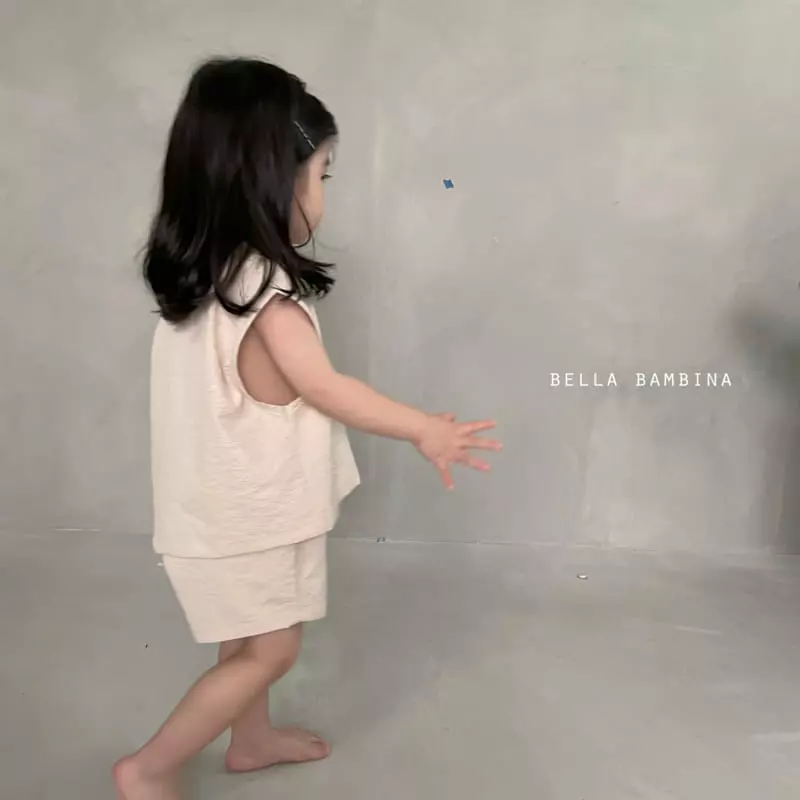 Bella Bambina - Korean Children Fashion - #fashionkids - Ppuing Top Bottom Set - 12