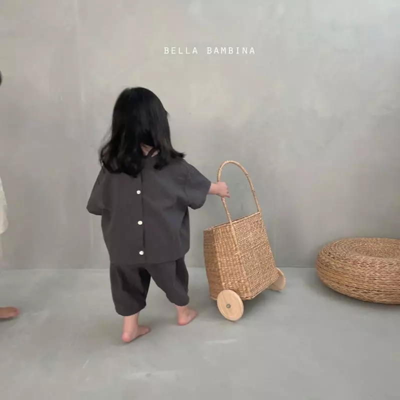 Bella Bambina - Korean Children Fashion - #fashionkids - Onui Muzi Top Bottom Set - 6