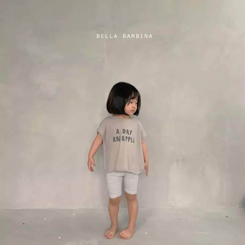Bella Bambina - Korean Children Fashion - #fashionkids - Apple Sleeveless Tee
