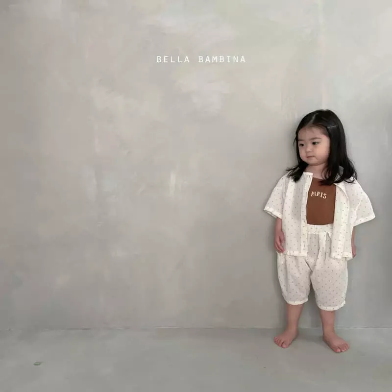 Bella Bambina - Korean Children Fashion - #kidsshorts - Paris Sleeveless Tee - 6