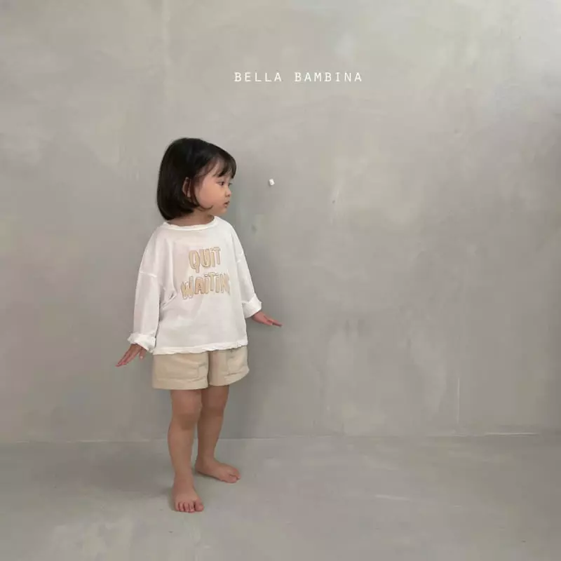 Bella Bambina - Korean Children Fashion - #kidsshorts - Summer Long Tee