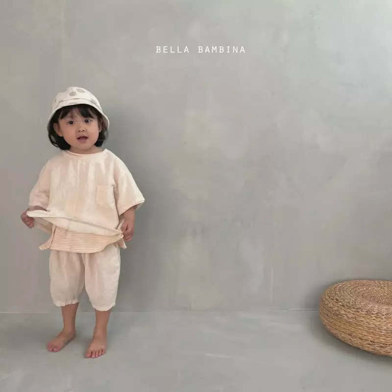 Bella Bambina - Korean Children Fashion - #kidzfashiontrend - Onui Muzi Top Bottom Set - 9