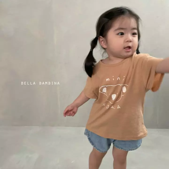Bella Bambina - Korean Children Fashion - #prettylittlegirls - Bebe Coral Tee - 12