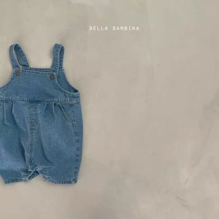 Bella Bambina - Korean Children Fashion - #prettylittlegirls - Bebe Wrinkle Denim Bodysuit - 11
