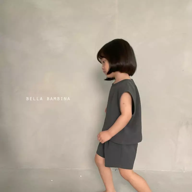 Bella Bambina - Korean Children Fashion - #todddlerfashion - Ppuing Top Bottom Set - 5