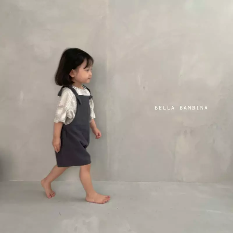 Bella Bambina - Korean Children Fashion - #todddlerfashion - Blan Jumpsuit - 3