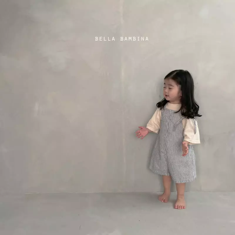 Bella Bambina - Korean Children Fashion - #todddlerfashion - Blan Jumpsuit - 4