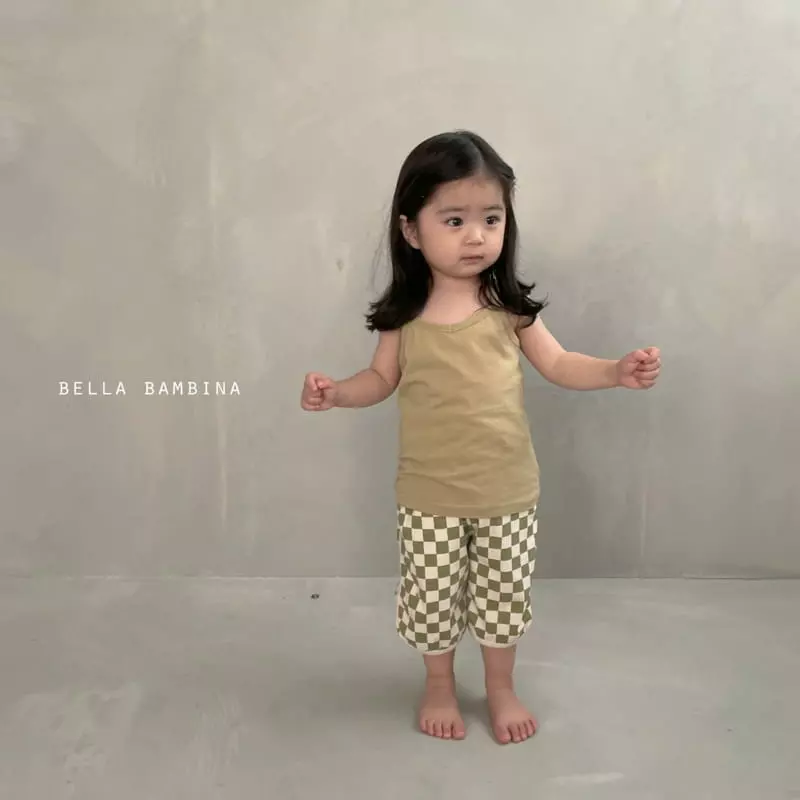 Bella Bambina - Korean Children Fashion - #toddlerclothing - V Sleeveless Tee - 3