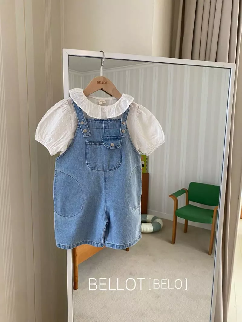 Bellot - Korean Children Fashion - #Kfashion4kids - Sour Dungarees - 5