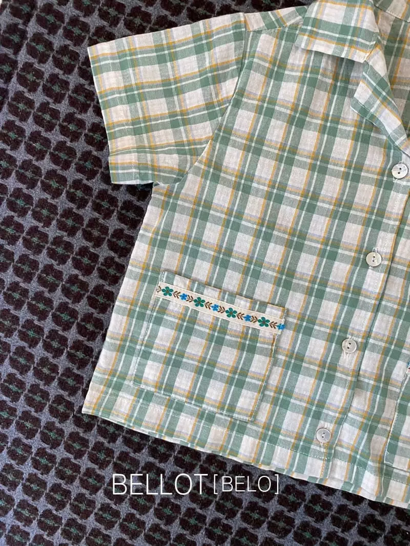 Bellot - Korean Children Fashion - #designkidswear - Butter Check Shirt - 9