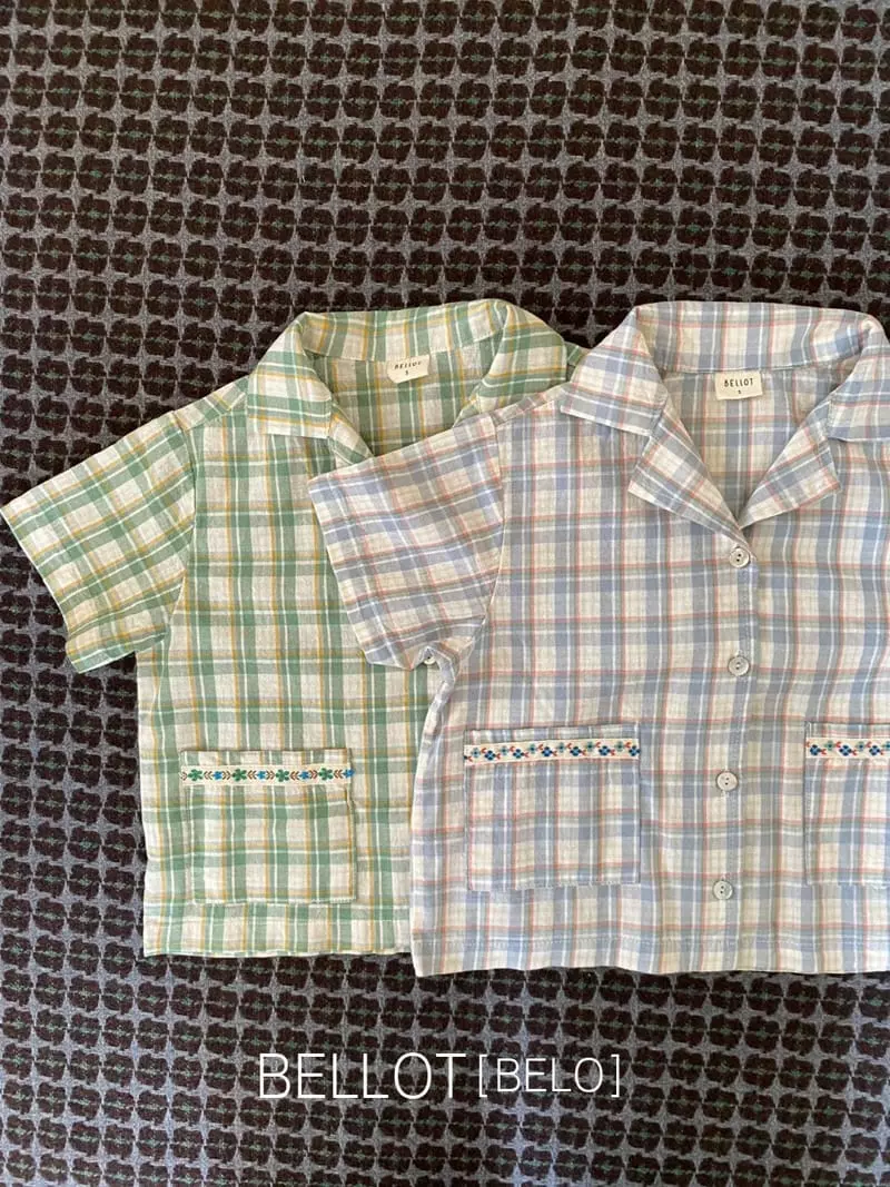 Bellot - Korean Children Fashion - #discoveringself - Butter Check Shirt - 10