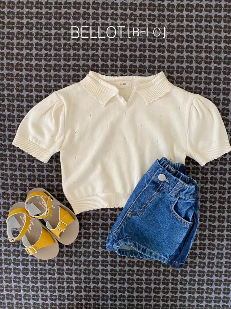Bellot - Korean Children Fashion - #fashionkids - Love Knit Tee - 3