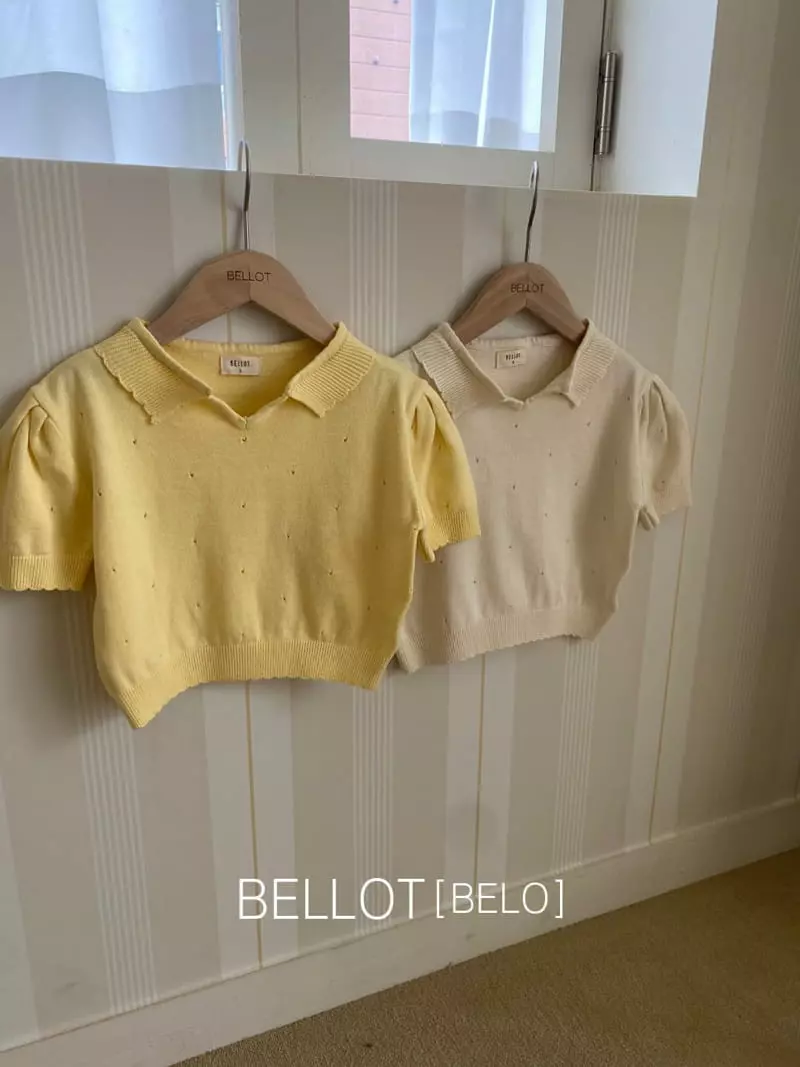 Bellot - Korean Children Fashion - #kidzfashiontrend - Love Knit Tee - 6