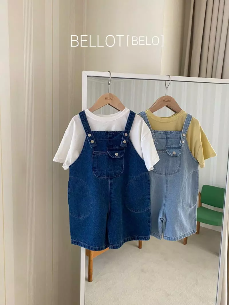 Bellot - Korean Children Fashion - #littlefashionista - Sour Dungarees - 6