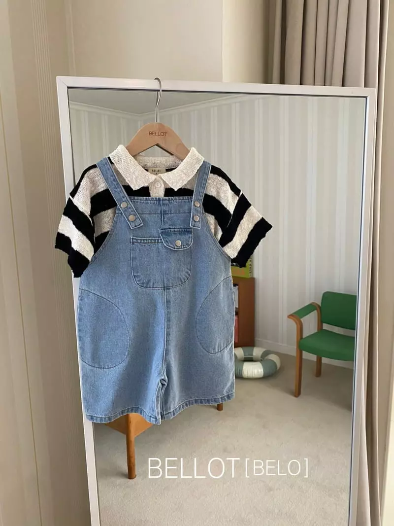 Bellot - Korean Children Fashion - #magicofchildhood - Pierre Collar Knit Tee - 8