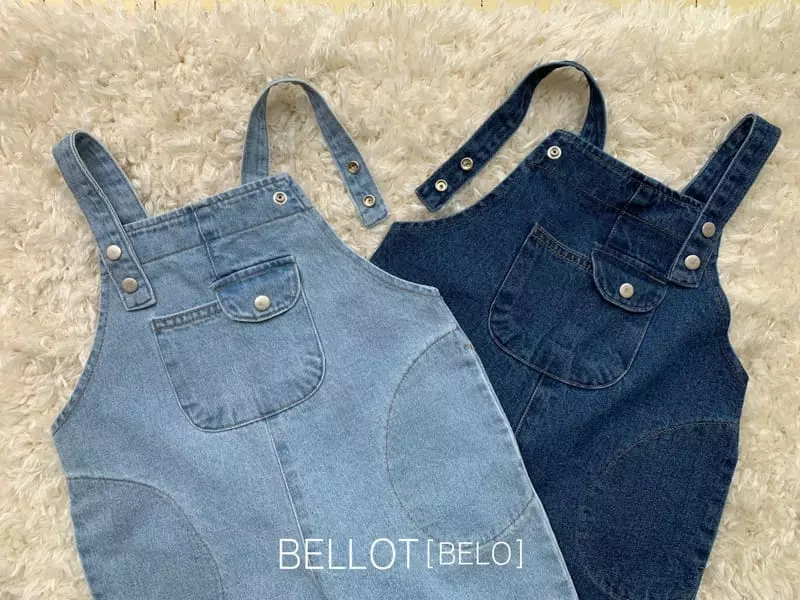 Bellot - Korean Children Fashion - #minifashionista - Sour Dungarees - 8