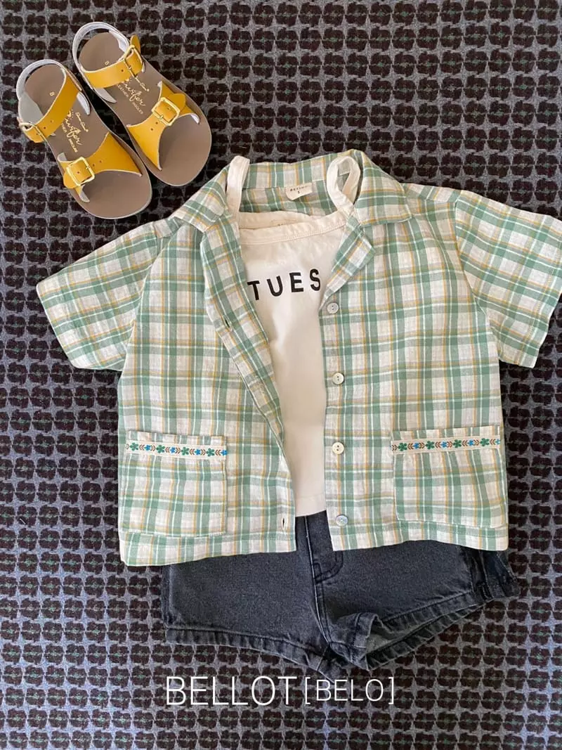 Bellot - Korean Children Fashion - #toddlerclothing - Butter Check Shirt - 5