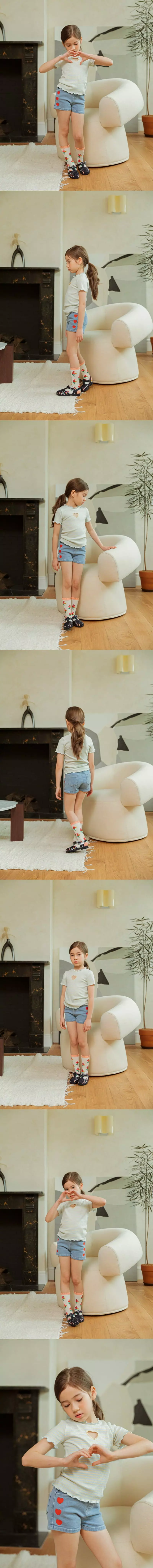 Berry Berry - Korean Children Fashion - #Kfashion4kids - Heart Tee - 3