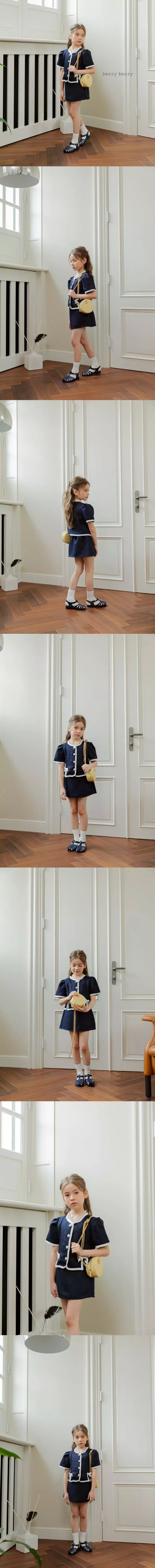 Berry Berry - Korean Children Fashion - #childofig - Jenny Top Bottom Set - 2