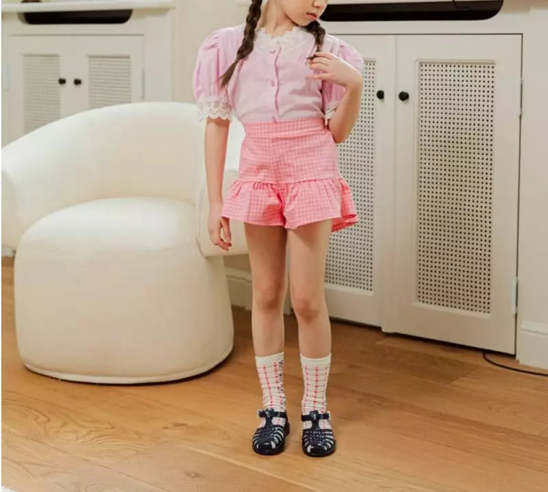 Berry Berry - Korean Children Fashion - #childofig - Check Pants