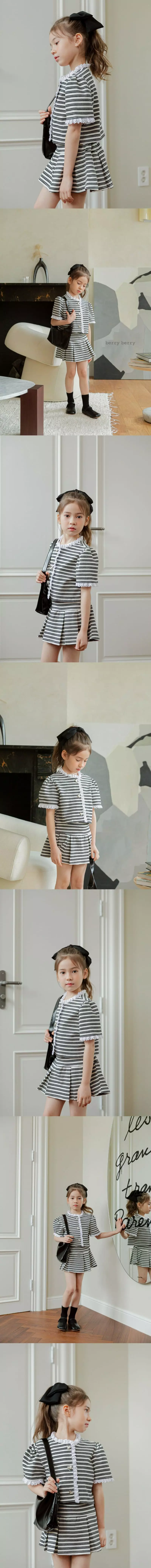 Berry Berry - Korean Children Fashion - #stylishchildhood - Bebe Top Bottom Set - 4