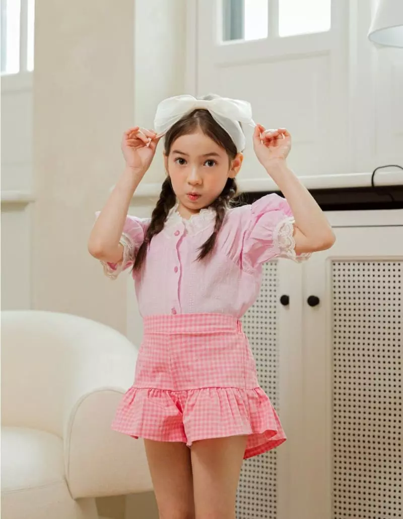 Berry Berry - Korean Children Fashion - #childrensboutique - Shine Blouse
