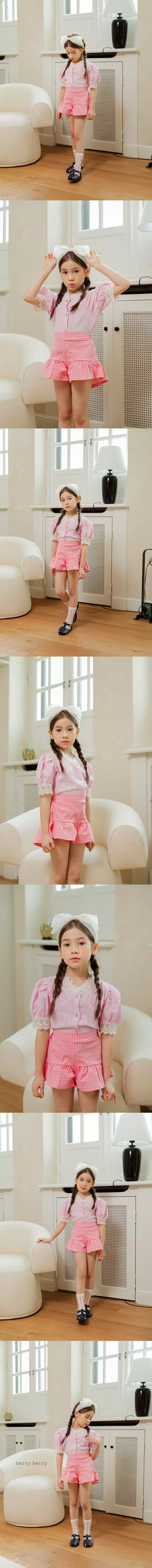Berry Berry - Korean Children Fashion - #designkidswear - Shine Blouse - 2