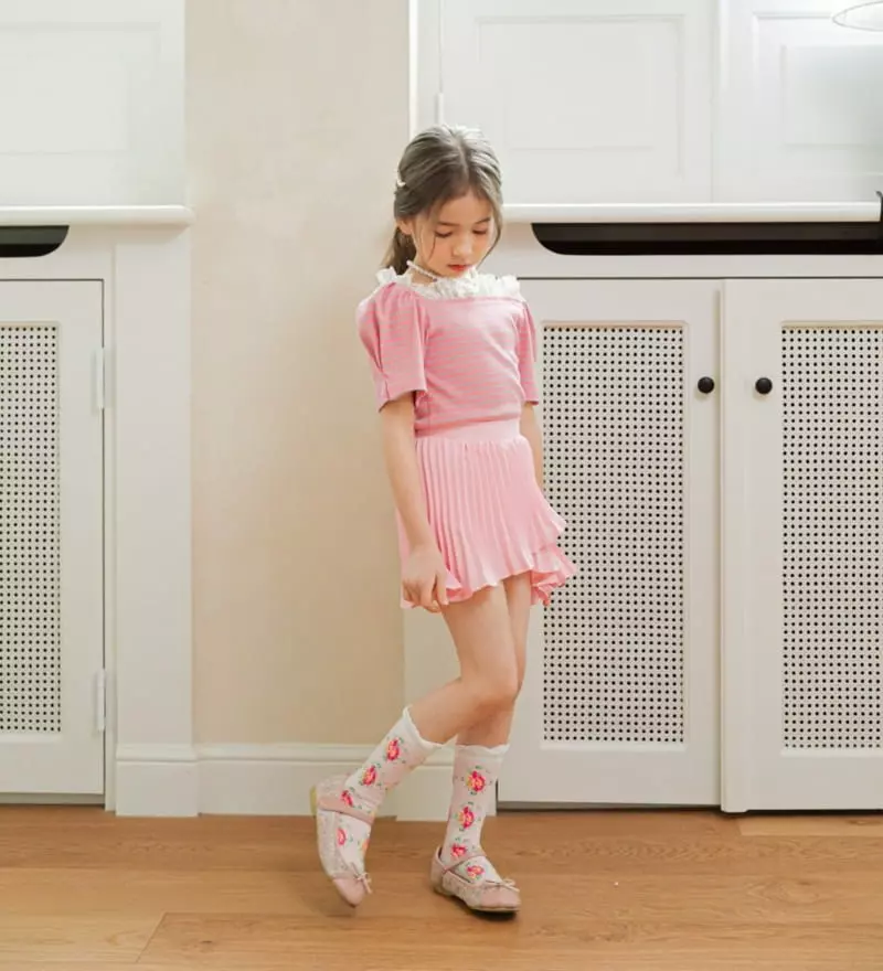 Berry Berry - Korean Children Fashion - #designkidswear - Charr Skirt