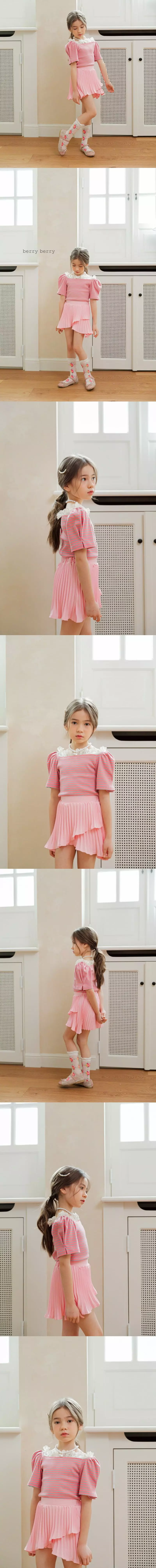 Berry Berry - Korean Children Fashion - #discoveringself - Charr Skirt - 2