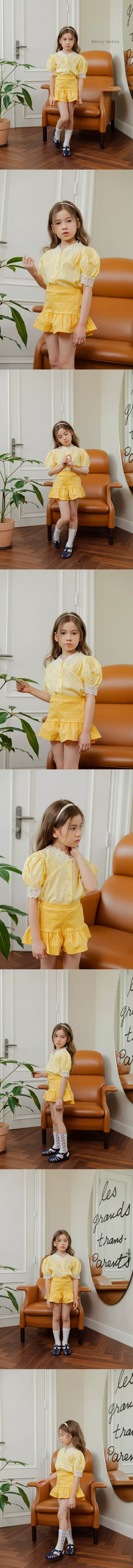 Berry Berry - Korean Children Fashion - #discoveringself - Shine Blouse - 4
