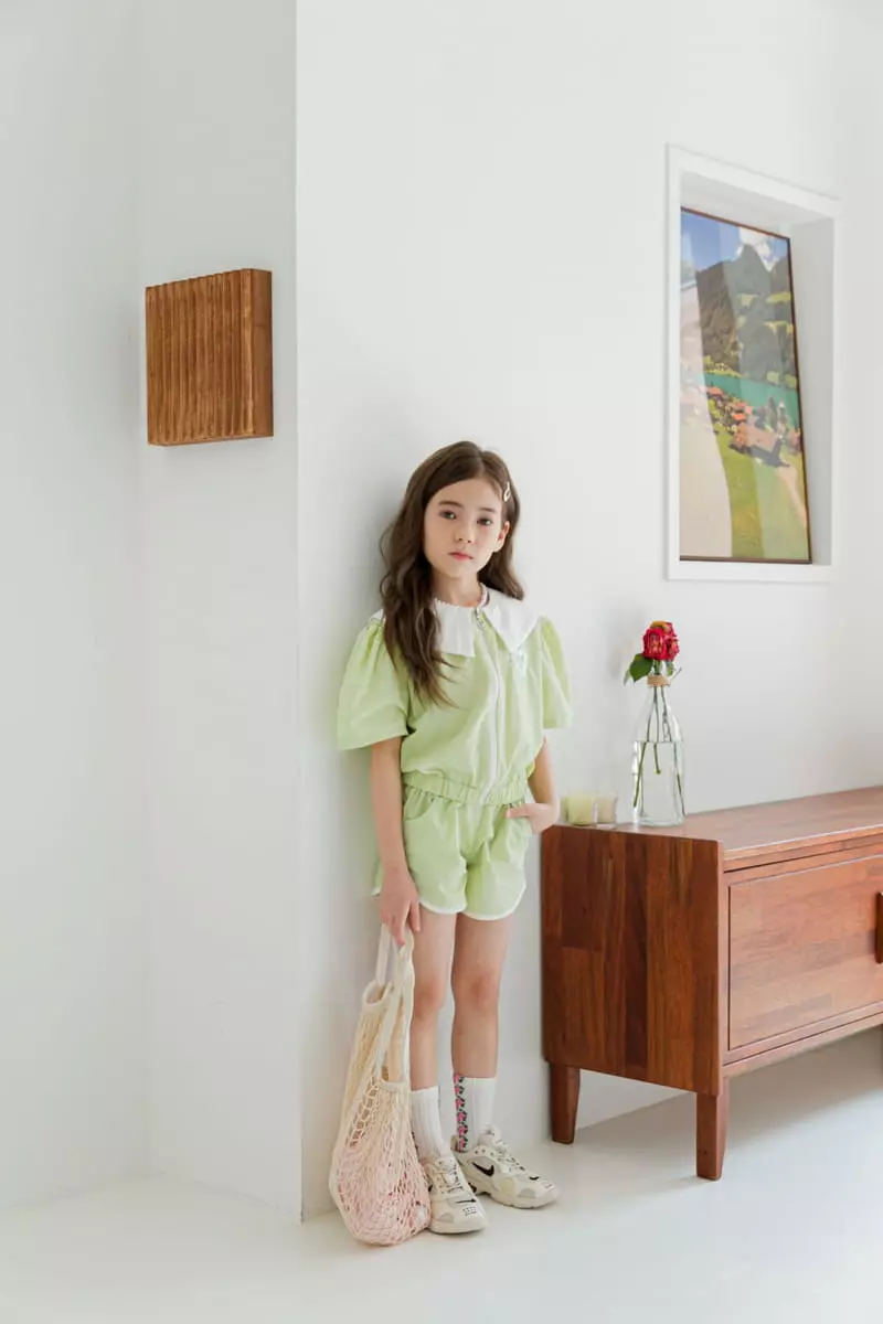 Berry Berry - Korean Children Fashion - #fashionkids - Basrak Top Bottom Set - 9