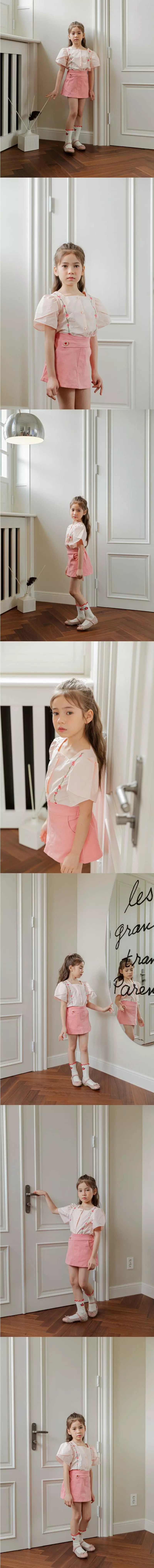 Berry Berry - Korean Children Fashion - #kidsshorts - Pastel Skrit - 2