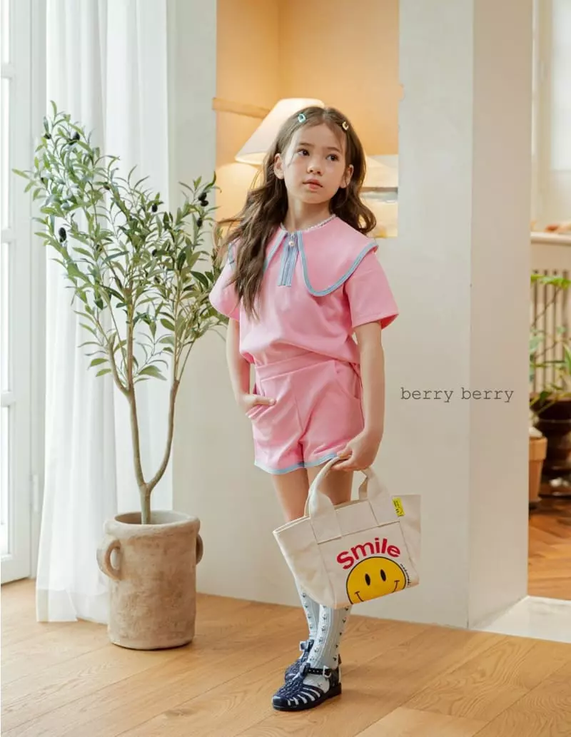 Berry Berry - Korean Children Fashion - #littlefashionista - Lala Top Bottom Set