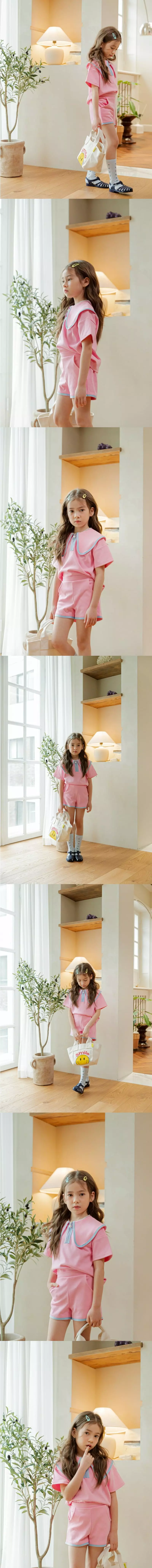 Berry Berry - Korean Children Fashion - #magicofchildhood - Lala Top Bottom Set - 2