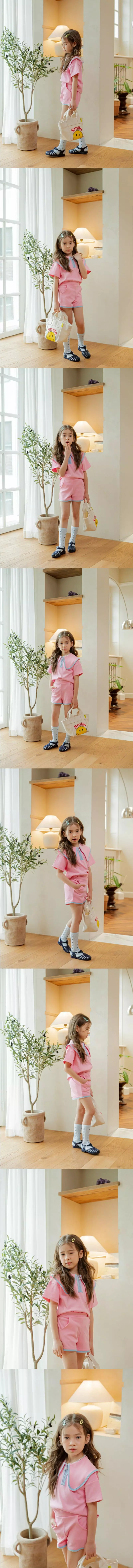 Berry Berry - Korean Children Fashion - #minifashionista - Lala Top Bottom Set - 3