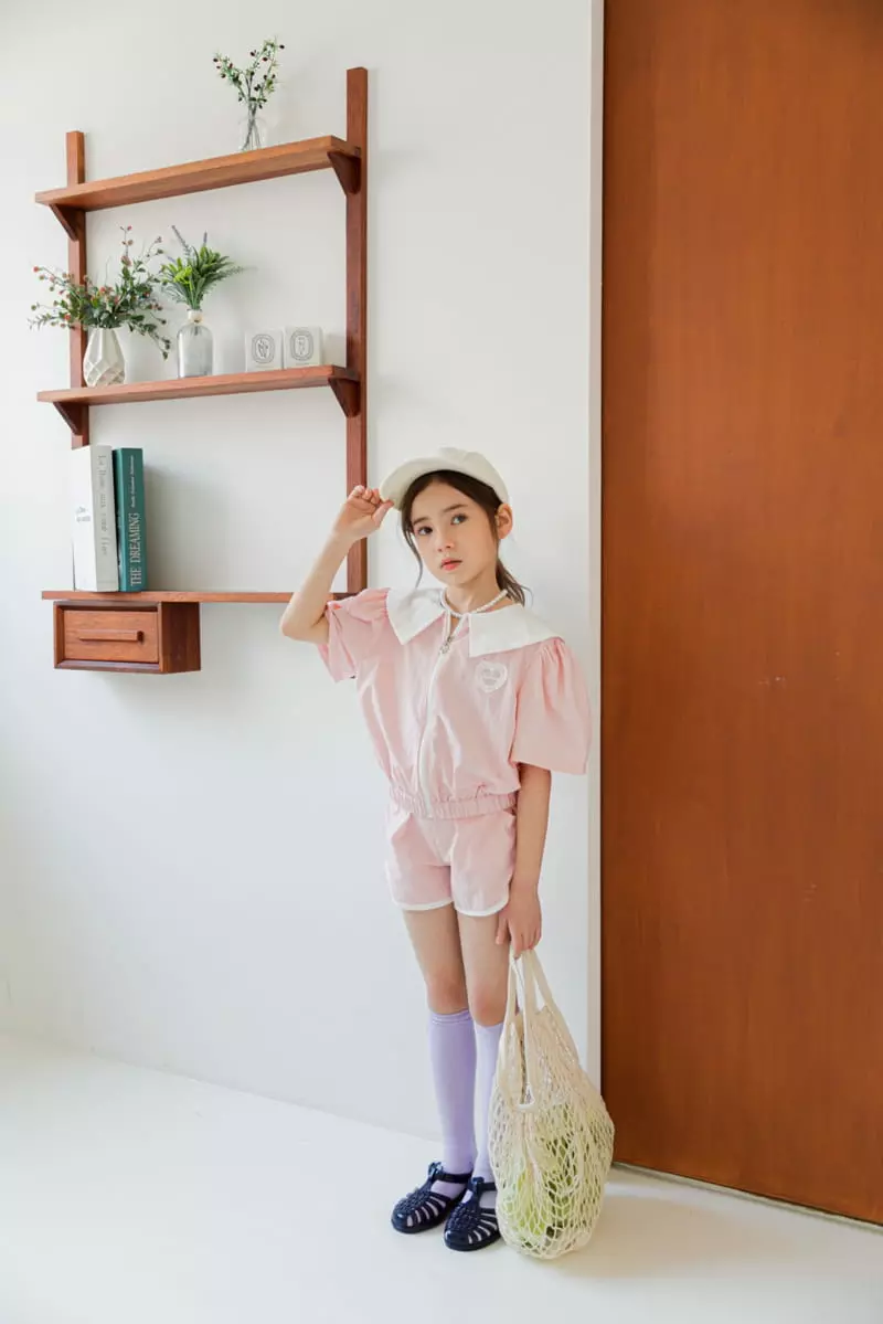 Berry Berry - Korean Children Fashion - #minifashionista - Basrak Top Bottom Set - 2