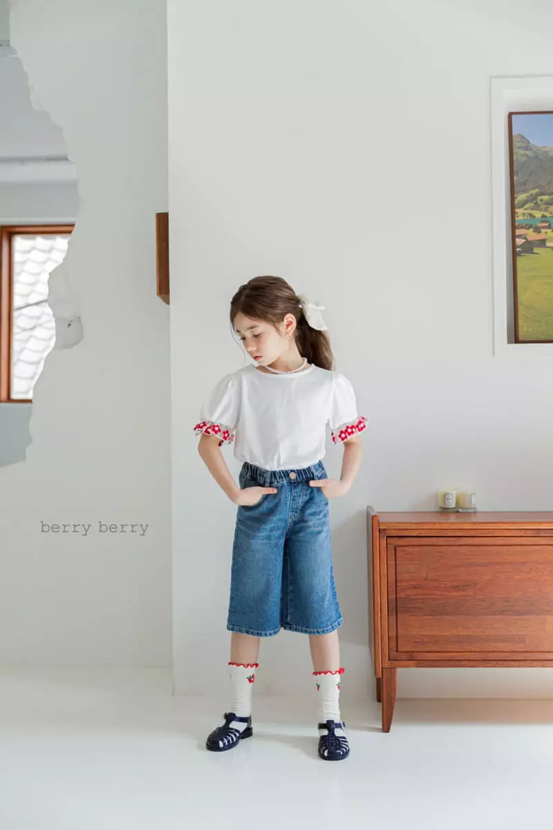 Berry Berry - Korean Children Fashion - #prettylittlegirls - Ggomo Tee - 7