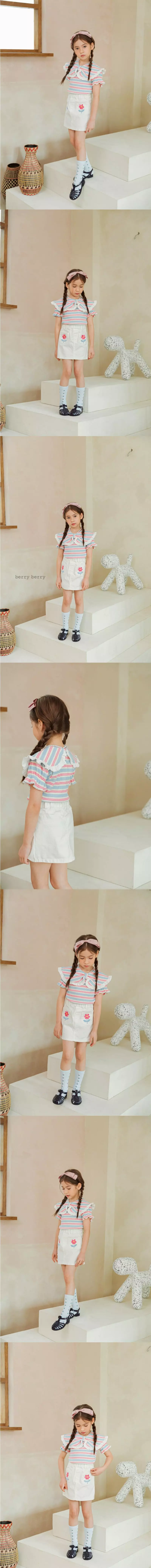 Berry Berry - Korean Children Fashion - #todddlerfashion - Dalkom Tee - 3