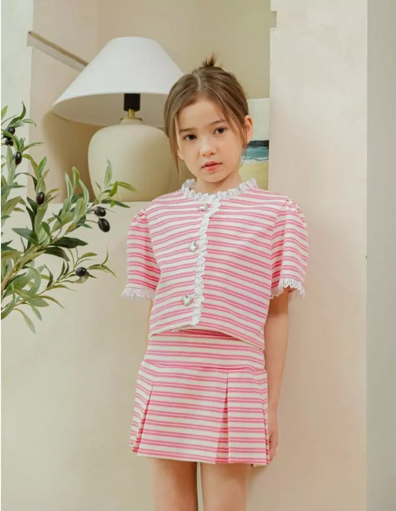 Berry Berry - Korean Children Fashion - #todddlerfashion - Bebe Top Bottom Set