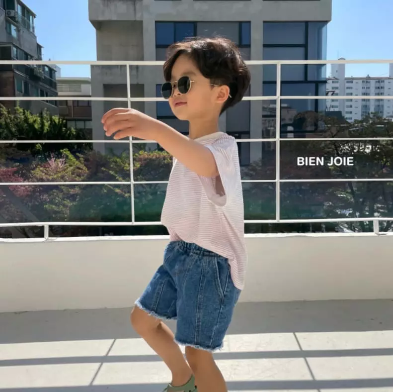 Bien Joie - Korean Children Fashion - #childofig - Dono Stripes Tee - 11