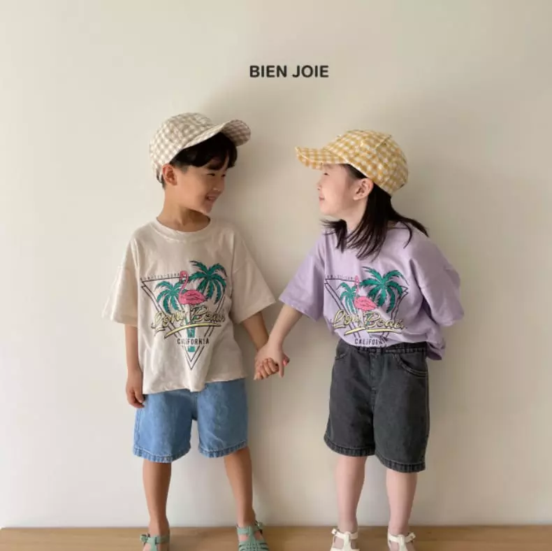 Bien Joie - Korean Children Fashion - #childofig - Plamingo Tee - 6