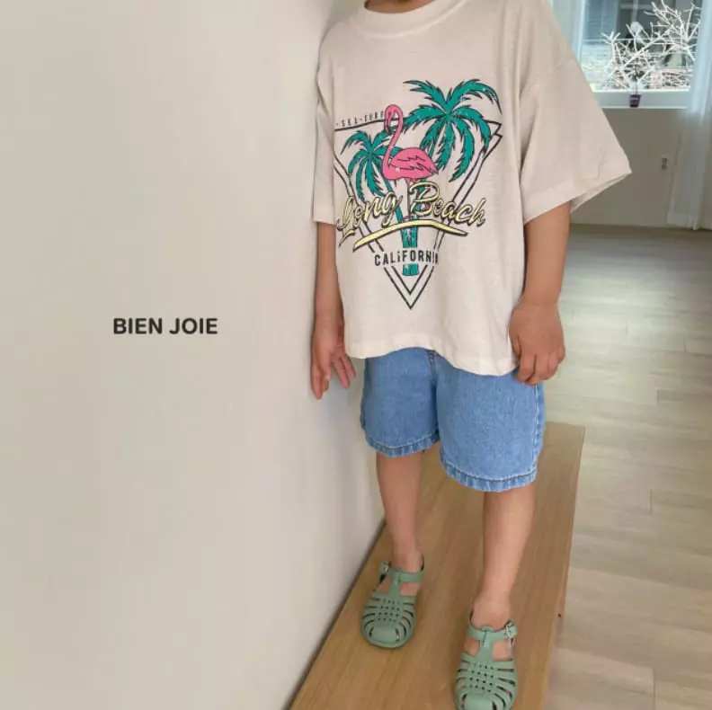 Bien Joie - Korean Children Fashion - #childofig - Teba Denim Shorts - 2