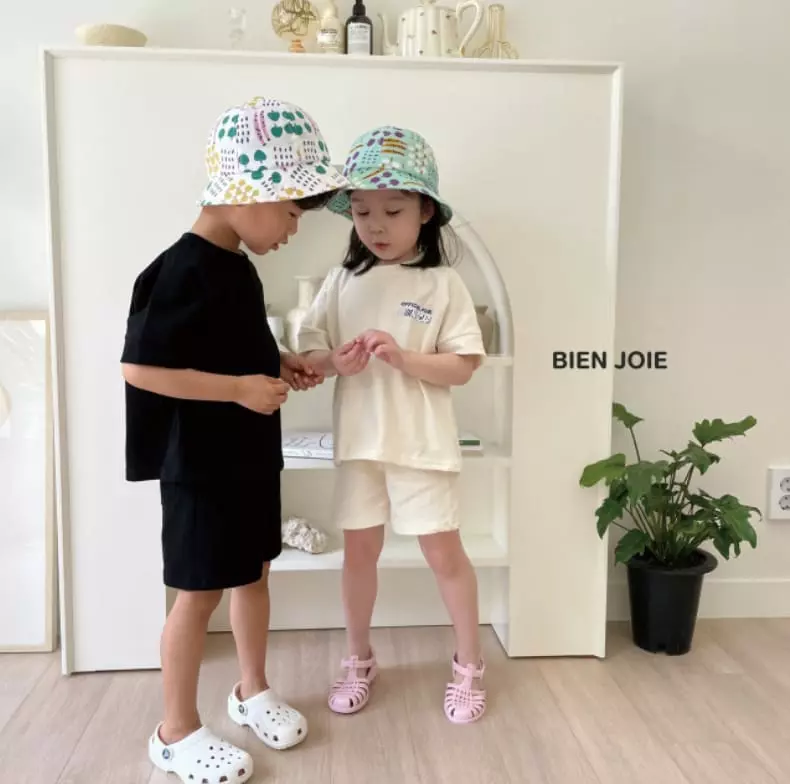 Bien Joie - Korean Children Fashion - #childofig - Lare Top Bottom Set