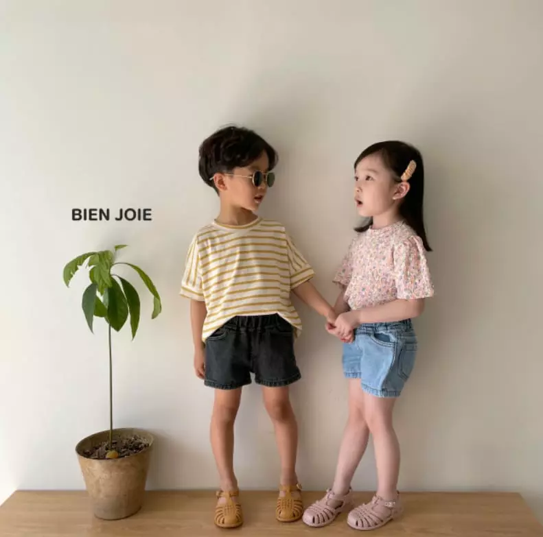 Bien Joie - Korean Children Fashion - #childrensboutique - Nimo Stripes Tee - 3