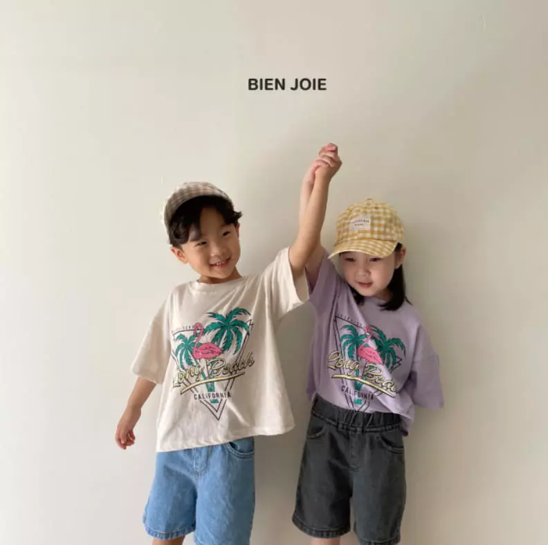 Bien Joie - Korean Children Fashion - #childrensboutique - Plamingo Tee - 8