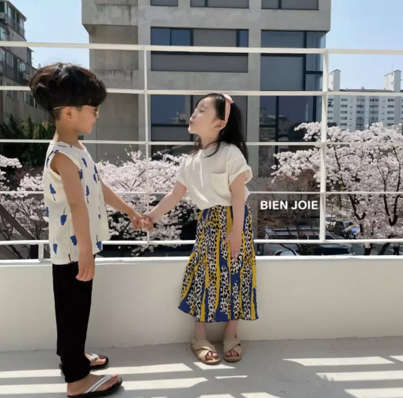 Bien Joie - Korean Children Fashion - #designkidswear - Cooling Tee - 2